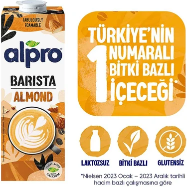 Alpro Barista Bademli İçecek