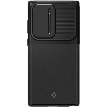 Spigen Galaxy S22 Ultra Kılıf Optik Armor Black -