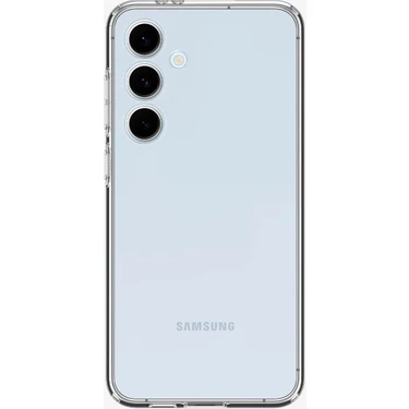 Spigen Galaxy S24 Fe Kılıf Liquid Crystal 4 Tarafı Tam Koruma Crystal Clear -