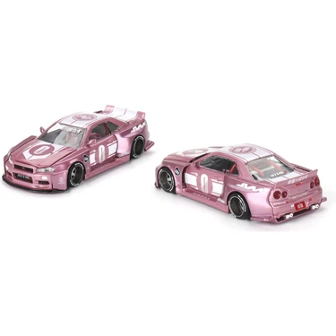 Mini Gt Kaido House Nissan Skyline Gt-R (R34) Kaıdo Racıng Factory V1