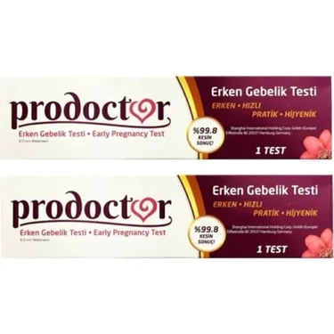 Prodoctor Erken Gebelik Testi x 2