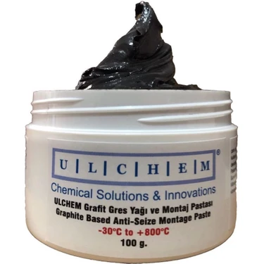 Ulchem Grafit Gres Yağı ve Montaj Pastası +800°C - 100