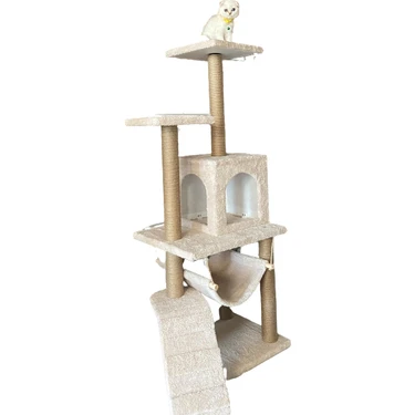 Pethomealpi Kedi Tırmalama Evi ve Oyun Platformu %100 Müşteri