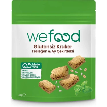 Wefood Fesleğenli Kraker 40 gr