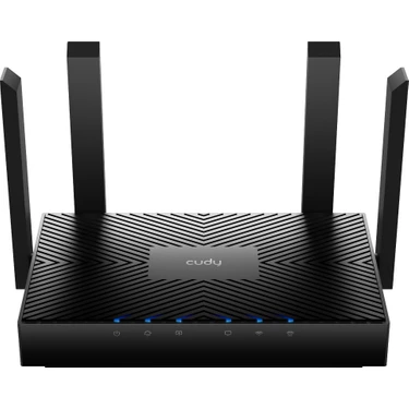 Cudy WR3000 5ghz 2402MBPS, 2.4ghz 300MBPS, 4 Port, 4X5DBI Anten Wi-Fi 6 Mesh