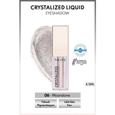 Crystalized Liquid Eyeshadow Likit Metalik Göz Farı - 06