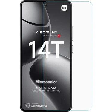 Microsonic Xiaomi 14T Pro Nano Glass Cam Ekran