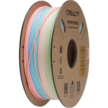 Creality Hyper Pla Gökkuşağı Filament Wild Blossom - Long 1.75MM