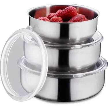 KuYuRa 6本セット Korkmaz Fresca 3lü Saklama Seti A5653 Fiyatı - Taksit Seçenekleri