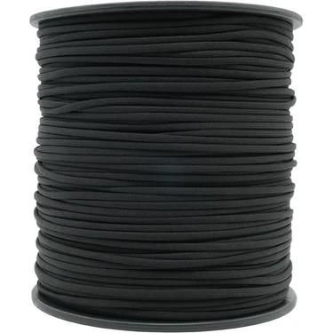 Mg Ropes Paracord Ip 4 mm Siyah Renk No:13 10