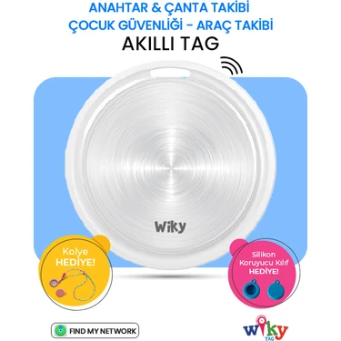 Wiky Tag Çocuk Smart Tag Mavi Akıllı Takip