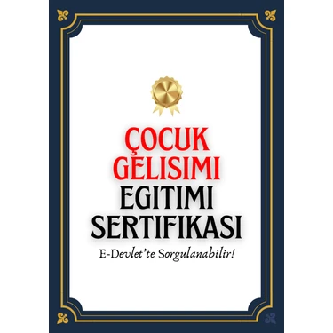 Eğitim Sepeti Online Çocuk Gelişimi Eğitimi