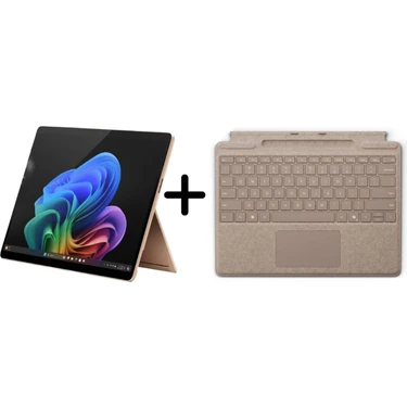 Microsoft Surface Pro Copilot+ Pc (11. Sürüm) Set - 13" Touch - Snapdragon x Plus – 16GB– 512GB