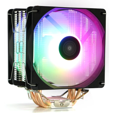 Dark Freezer X123 DUO 2x120mm Fixed RGB Fanlı Kule Tipi Soğutucu