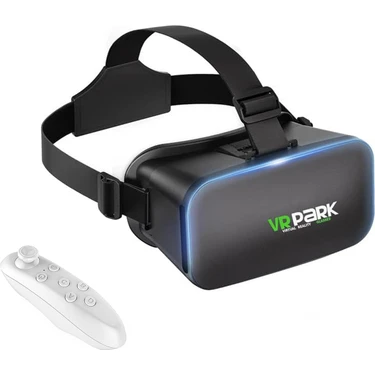Microcase Vrpark V6 3D Sanal Gerçeklik Gözlüğü Kablosuz Bluetooth KUMANDA ile