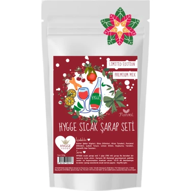 Hygge Foods Hygge Sıcak Şarap Hazırlama Seti - Premium Meyve ve Baharat Karışım - Limited Edition -