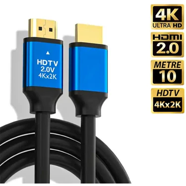 Gold Step 4K Ultra Hd 2.0V Alüminyum Başlık Altın Uçlu Hdmi