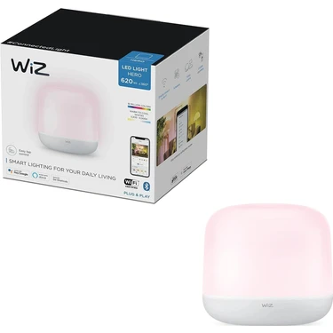 Wiz Hero Renkli Ambiyans Akıllı Masa Lambası - Matter, Google Home, Alexa
