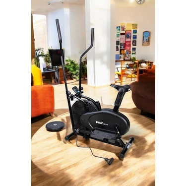 Voit Eliptik Kondisyon Bisikleti LC 210 100 kg Taşıma Kapasitesi ile Kayışlı Çalışma