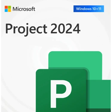 Mıcrosoft Project Standart 2024 Trk/eng Elektronik Lisans 32/64BIT