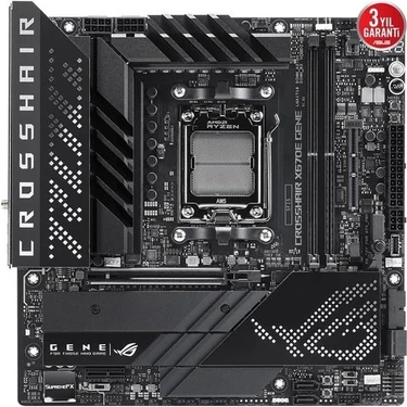 ASUS ROG CROSSHAIR GENE X670-E DDR5 HDMI DP PCIe 16X v5.0 Fiyatı