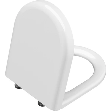 VitrA Integra 121-003-909 Universal Klozet Kapağı, Yavaş Kapanır, Kolay Çıkabilir,