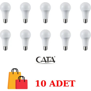 Cata CT-4277 9WATT LED Tasarruflu Ampul Beyaz 10