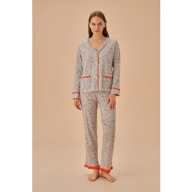 Suwen Birdy Maskülen Pijama