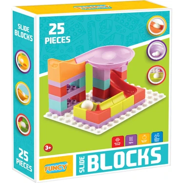 Global Marka Dpl Blok Uyumlu Slide Blocks 25