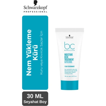 Bonacure Bc Clean Nem Yükleme Kürü Seyahat Boy 30ml | Kuru Ve Kırılgan Saçlara Özel Mini