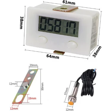 Motorobit Zx-6 6 Haneli Manyetik Sensörlü Dijital Sayıcı Fiyatı