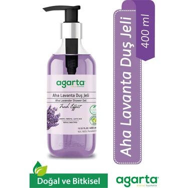 Agarta Doğal Aha Lavanta Duş Jeli 400