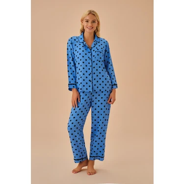 Suwen Blue Maskülen Pijama