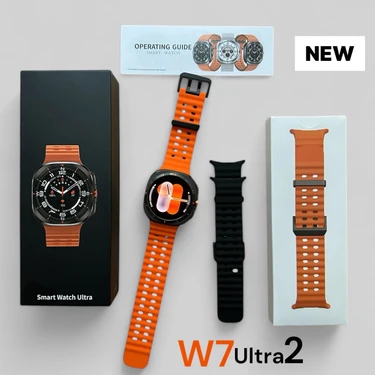 W7 Watch Ultra2  Pusula Amoled Ekran 1.43 Inç Akıllı