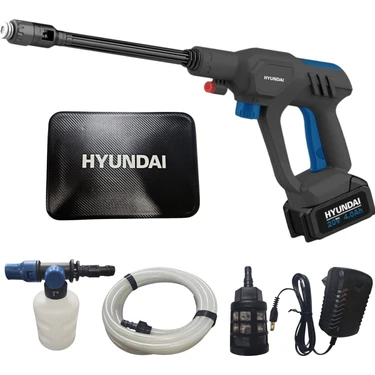 Hyundai HYW45LI Akülü Basınçlı Yıkama Tabancası Taşıma Çantalı 45