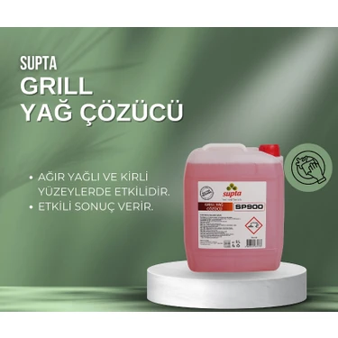 Supta Ağır Kir ve Yağ Çözücü Grill 5