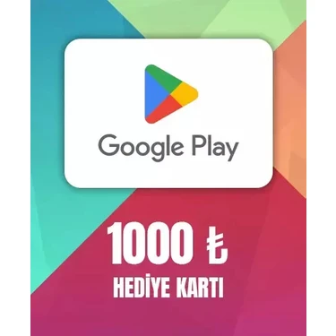 Google Play kodu 1000