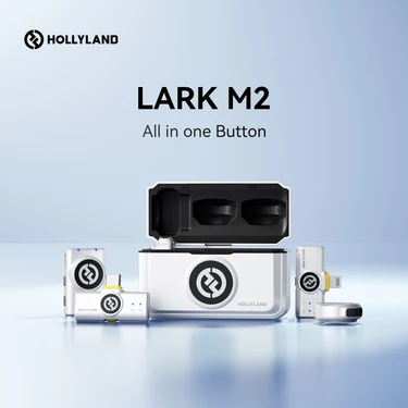 Hollyland Lark M2  Kablosuz Mikrofon Seti