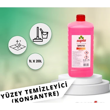 Supta Konsantre Yüzey Temizleyici Aquatonic Kokulu 1