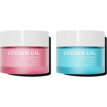 Cream Co. Cilt Tonu Eşitleyici Aydınlatıcı Yatıştırıcı Onarıcı Su Bazlı Nemlendirici Yüz Kremi