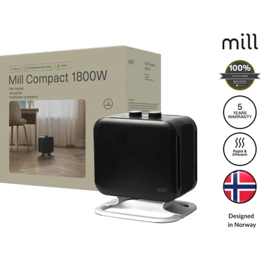 Mill Compact PTC Isıtıcı Fan 1800W -