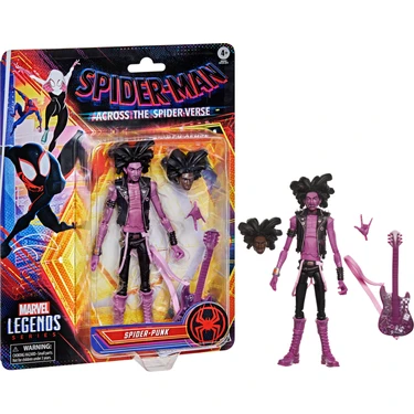 MARVEL SPIDER-PUNK フィギュア Marvel Legends Spider-Punk (Spider-Man: Across The Fiyatı