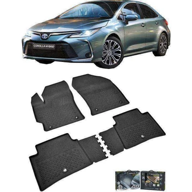 Sahler Toyota Corolla  Sedan 2019 ve Sonrası  4.5D Havuzlu Paspas