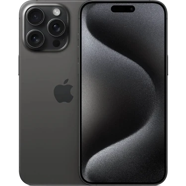 Yenilenmiş Apple iPhone 15 Pro Max 1 Tb Siyah Titanyum (12 Ay Garantili) - B