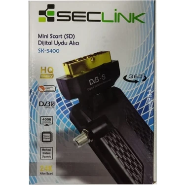 Seclink Mini Scart Uydu