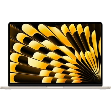 Apple MacBook Air M3 16GB 256GB SSD macOS 15" Taşınabilir Bilgisayar Yıldız Işığı