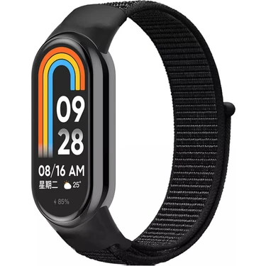 Dexmon Xiaomi Mi Band 8 Mi Band 9 Uyumlu Hasır Örgü Kordon Kayış
