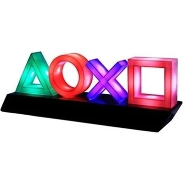 Beboncool Playstation Icon Light Sese Duyarlı Gamer Oyuncu Lamba