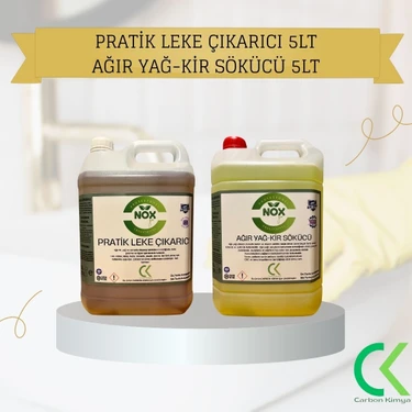 Pratik Leke Çıkarıcı 5lt + Ağır Yağ-Kir Sökücü