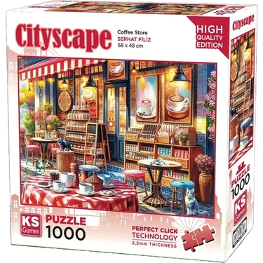 Ks Games Coffee Store Puzzle 1000 Parça 20809 Fiyatı